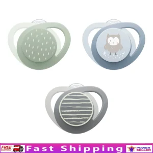 Orthodontic Pacifier 0-6 Months 3-Pack Unisex BPA-Free Safe Dishwasher