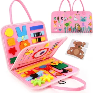 Busy Board Montessori Toys for Toddler Busy Book