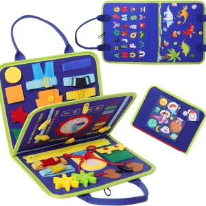 Busy Board Montessori Toys for Toddler Busy Book