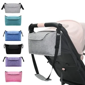 Stroller Bag, Large Capacity Stroller Organizer