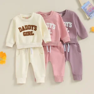 2023-08-08 Lioraitiin 0-3T Newborn Baby Girls Sweat Outfits