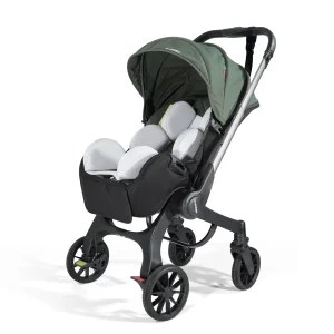 Camping cart, Foldable baby stroller, adjustable backrest, can be pushed in two directions, Suitable for traveling in autumn